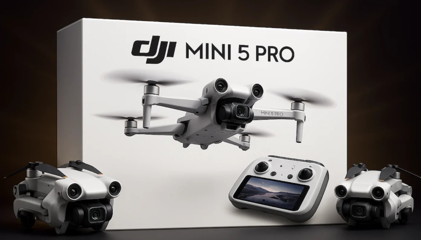 DJI Mini 5 Pro Release in September 2025: 1-Inch Sensor, 4K 120fps, LiDAR Safety & Price Leaks