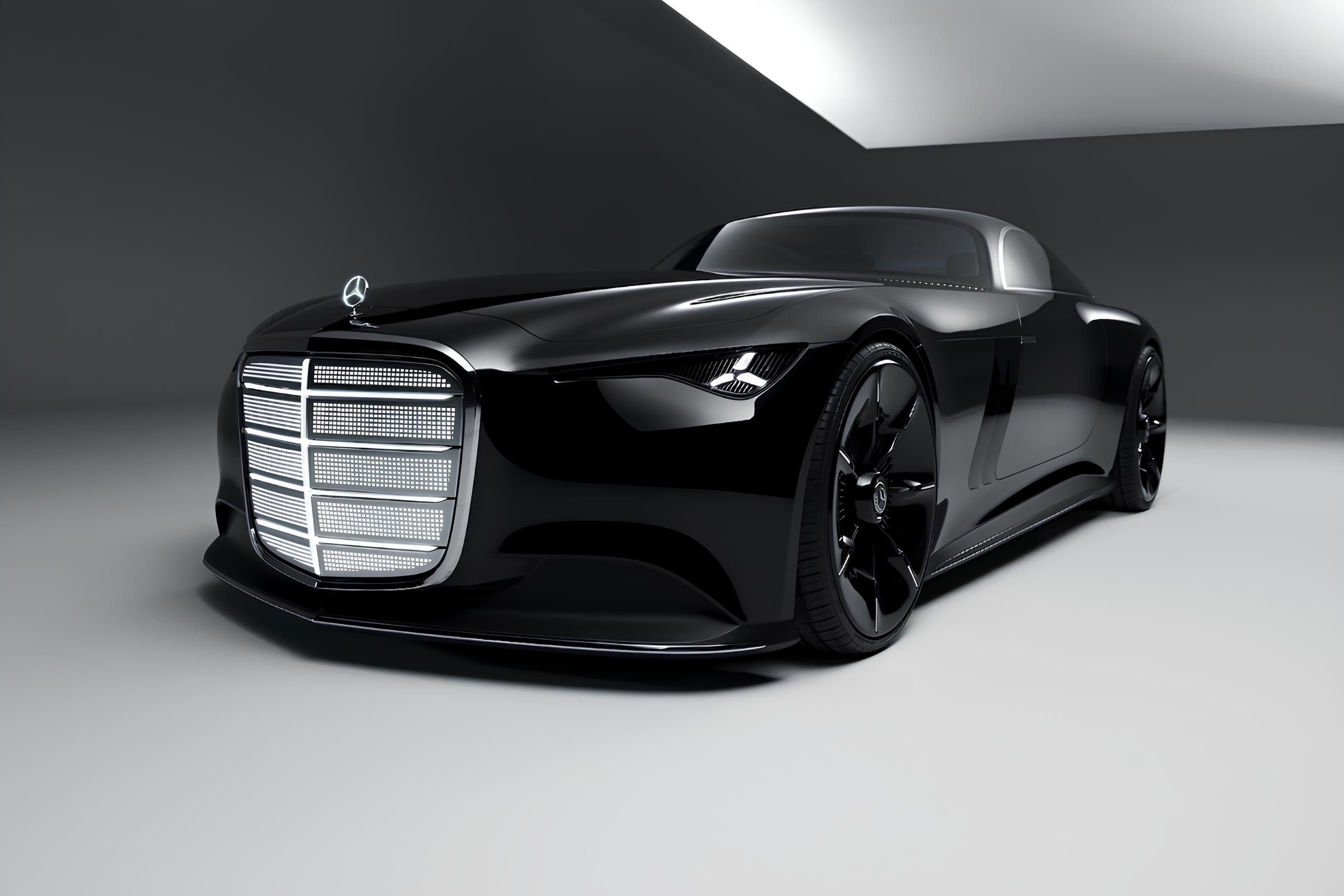 Mercedes Unveils Vision Iconic Concept – A Futuristic Maybach Coupe with Solar Power and Level 4 Autonomy