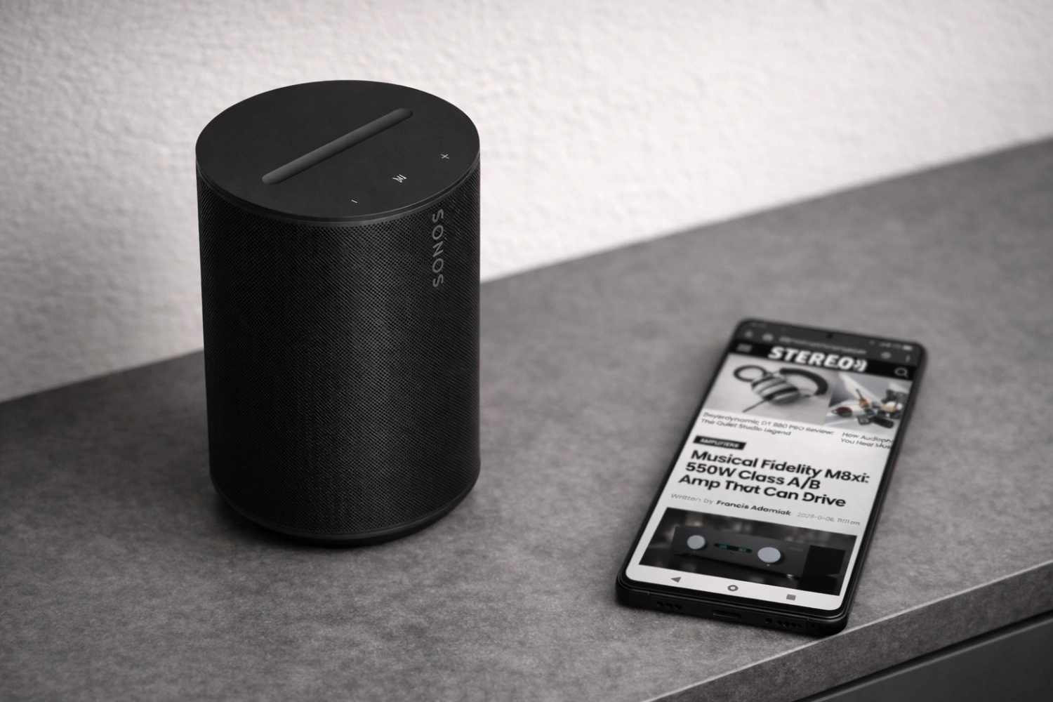 The Sonos Era 100 SL removes voice control but keeps the powerful sound, Trueplay tuning and full Sonos ecosystem. A compact wireless speaker that delivers impressive audio and seamless multiroom streaming.